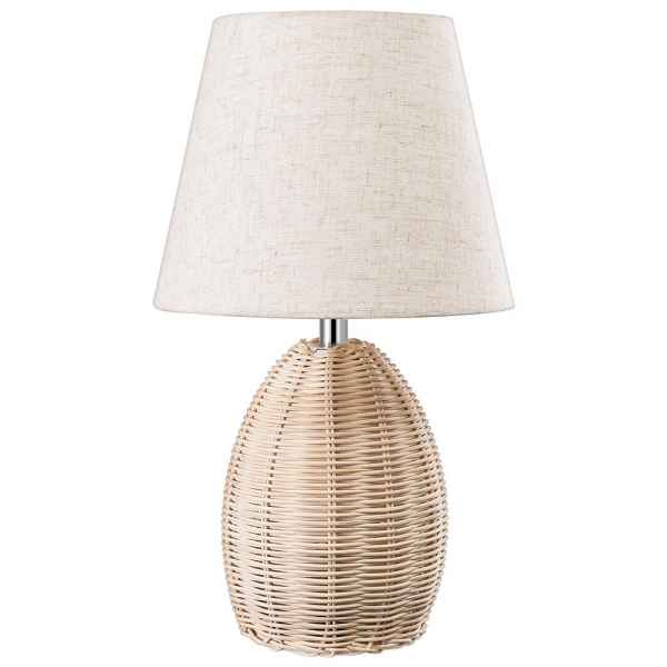 Wicker Table Lamp