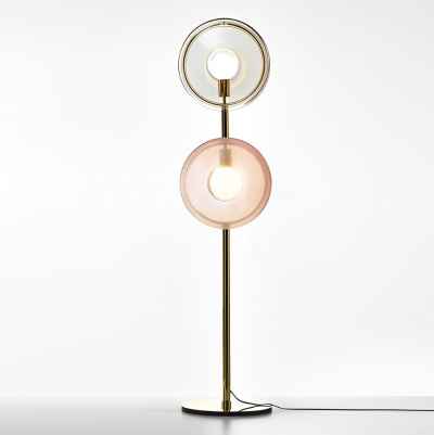 Glass Floor Lamp