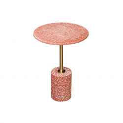 Red Terrazzo Top & Base