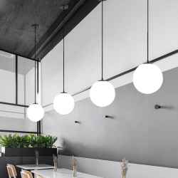 Glass Ball Pendant Lamp