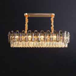 Clear Crystal Chandelier