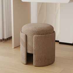 Lamb Velvet Stool