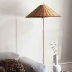 Rattan Floor Lamp