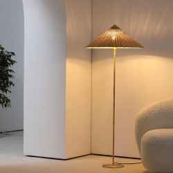 Rattan Floor Lamp