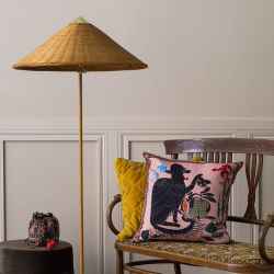 Rattan Floor Lamp