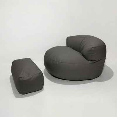 PU Leather Bean Bag Set
