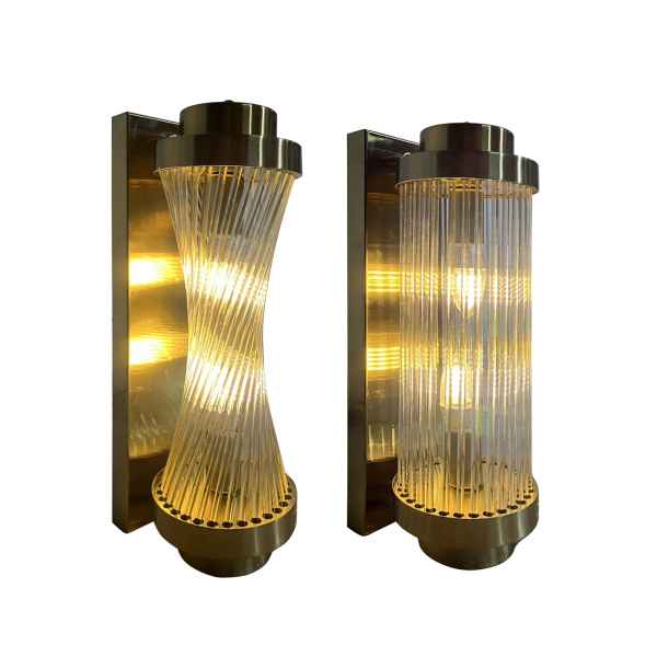 Iron&Glass Wall Lamp