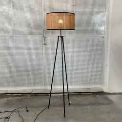 Iron&Rattan Floor Lamp