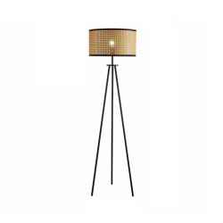 Iron&Rattan Floor Lamp
