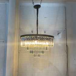 4 layers Crystal Chandelier