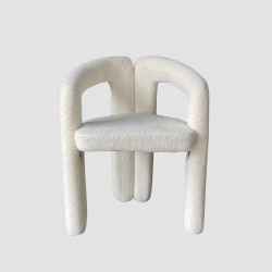Lamb velvet chair