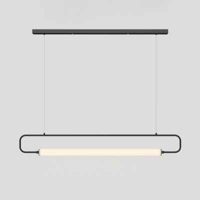 Iron & Acylic Chandelier