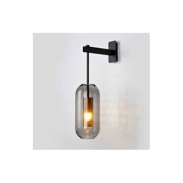 Iron & Glass Wall Lamp Iron & Glass Wall Lamp