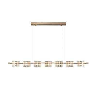7Heads Glass Chandelier