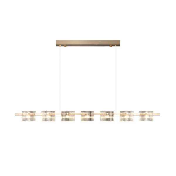 7Heads Glass Chandelier