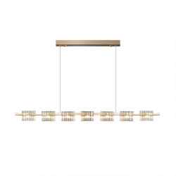 7Heads Glass Chandelier