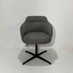 Adjustable Linen Armchair