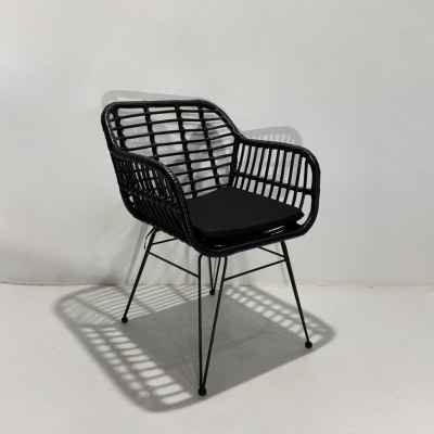 PE Rattan&Metal Chair