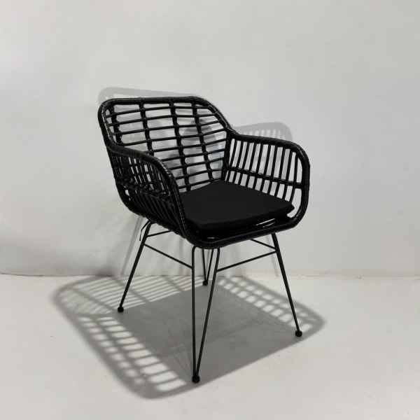 PE Rattan&Metal Chair