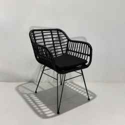 PE Rattan&Metal Chair
