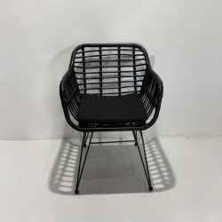 PE Rattan&Metal Chair
