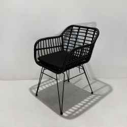 PE Rattan&Metal Chair