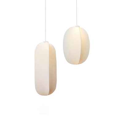 Silk & Iron Pendant Lamp