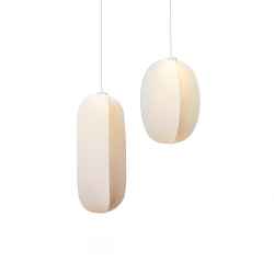 Silk & Iron Pendant Lamp