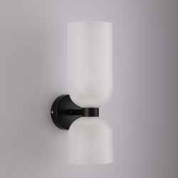 Iron & Glass Wall Lamp