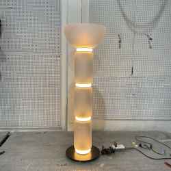 Glass Floor Lamp