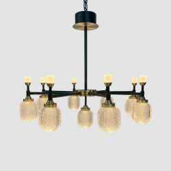 9Heads Crystal Chandelier