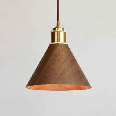 Copper&Wooden Pendant Lamp
