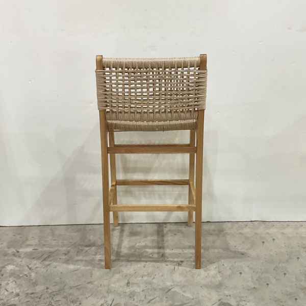 Wooden&Rope Bar Chair