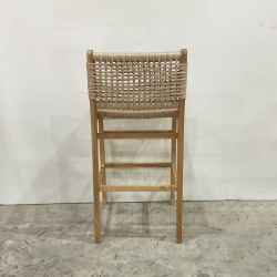 Wooden&Rope Bar Chair