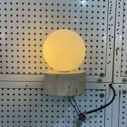 Travertine Wall Lamp
