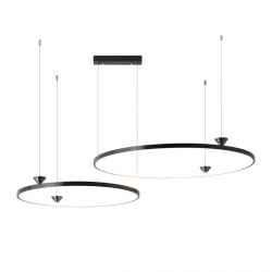 2Rings Copper&Silicone Chandelier