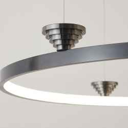 2Rings Copper&Silicone Chandelier