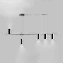 5Heads Iron Bar Lamp