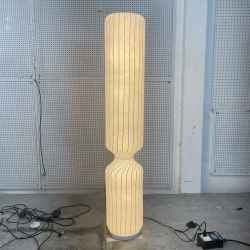 Iron&Silk Fabric Floor Lamp