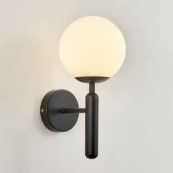 Iron&glass wall lamp