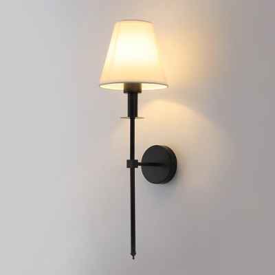 Iron&Fabric Wall Lamp