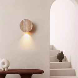 Travertine Wall Lamp