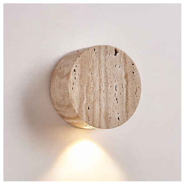 Travertine Wall Lamp