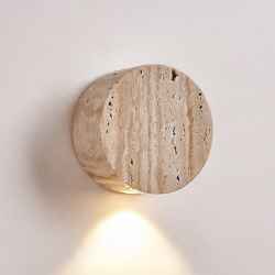 Travertine Wall Lamp