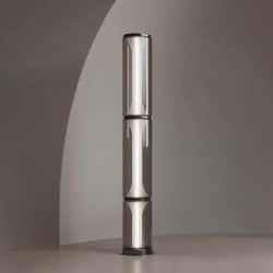 Glass & Iron Floor Lamp