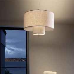 Fabric Pendant Lamp