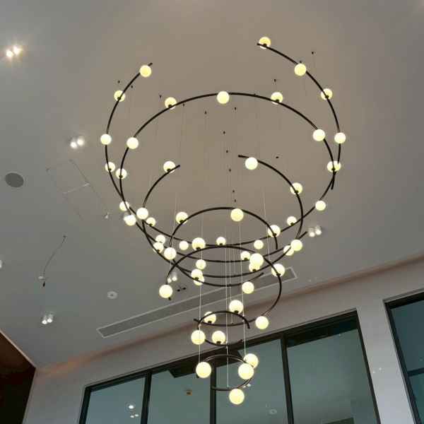 7Layers Iron&Glass Chandelier 7Layers Iron&Glass Chandelier
