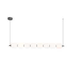 6HEADS Iron&PE Ball Chandelier