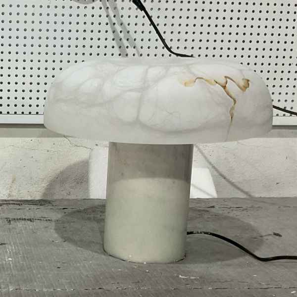 Glass & Marble Table Lamp
