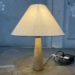Travertine Table Lamp